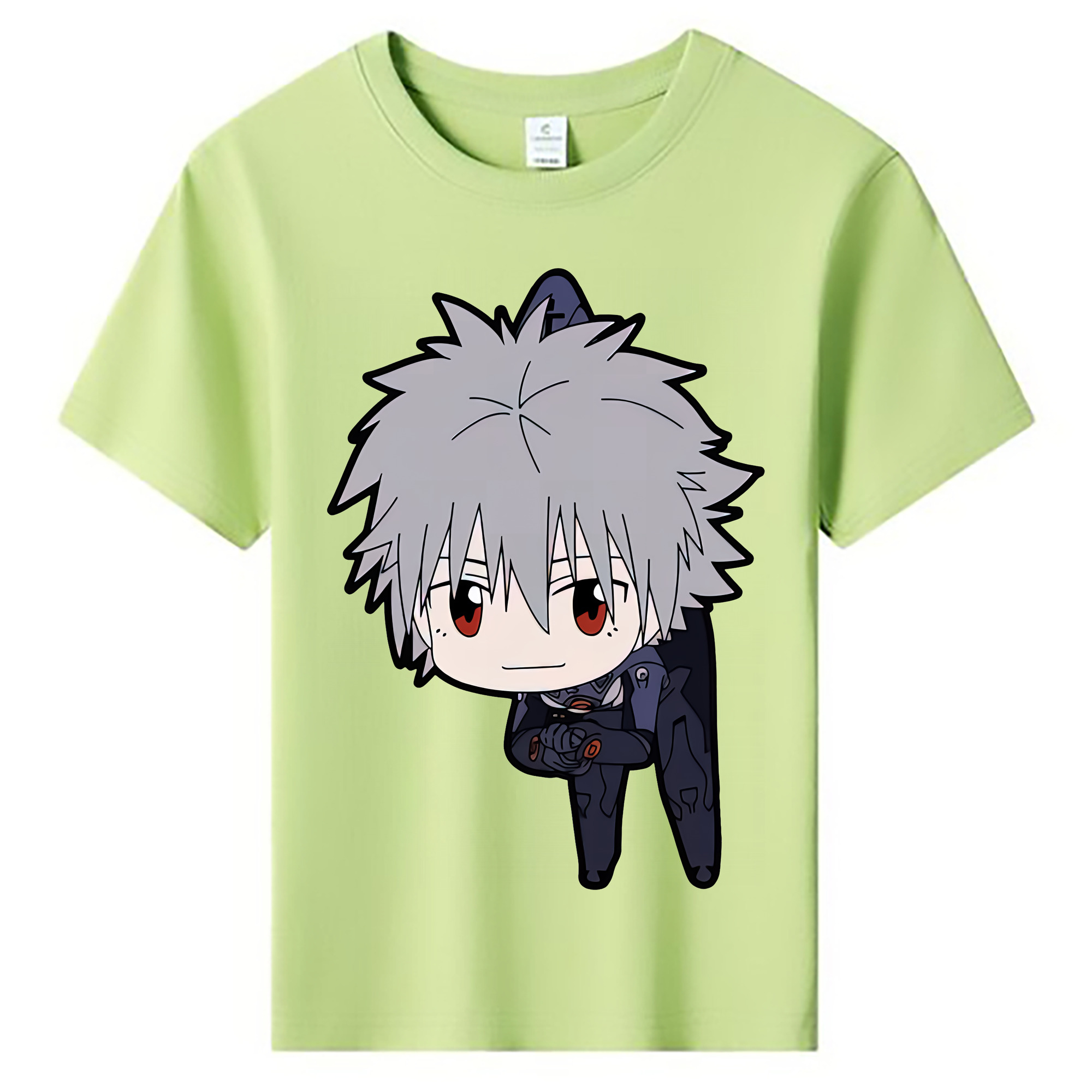（画像用） EVA 新世紀エヴァンゲリオン 綿100％キッズTシャツ（フロントプリント）
